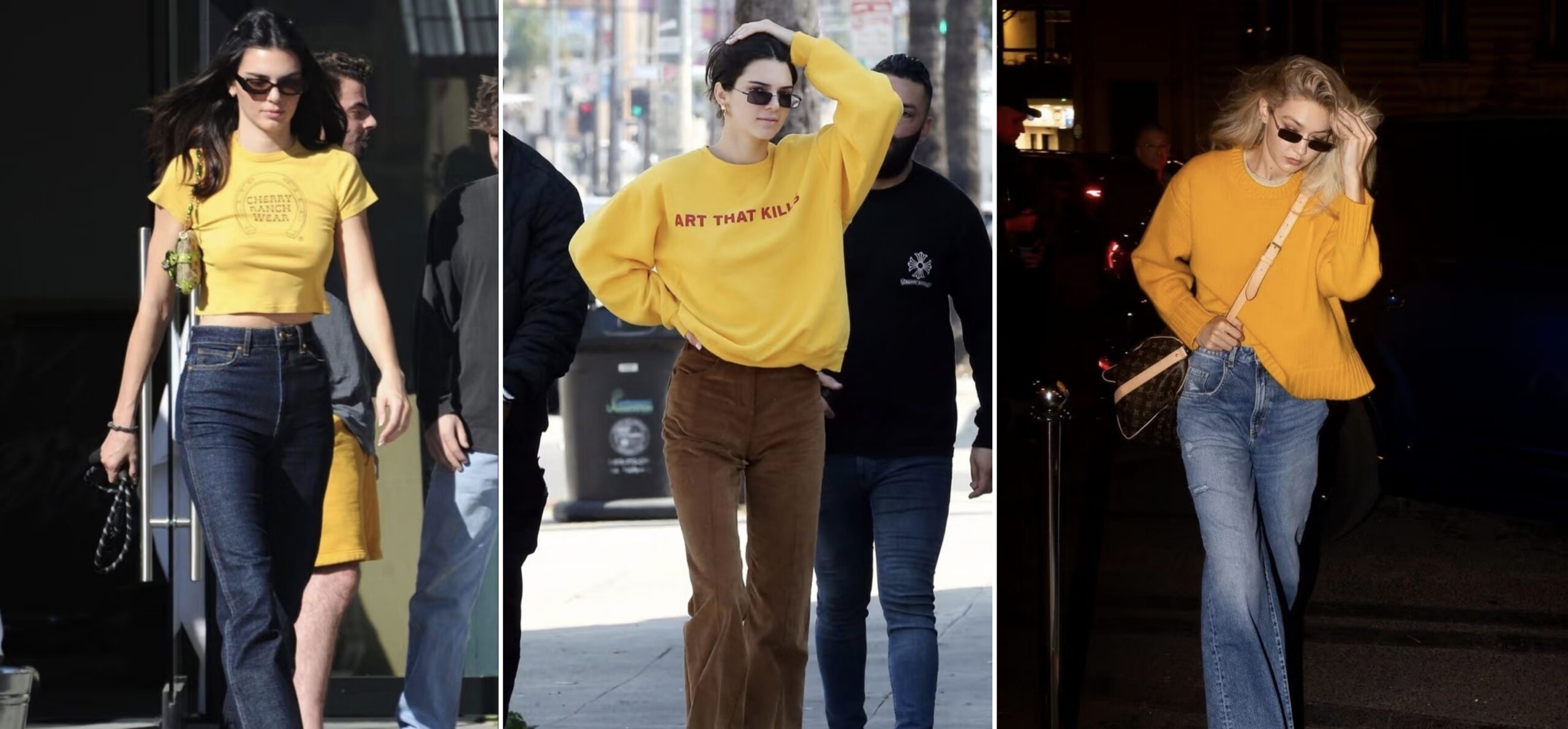 Fitted sweater, loose sweater, regular sweater