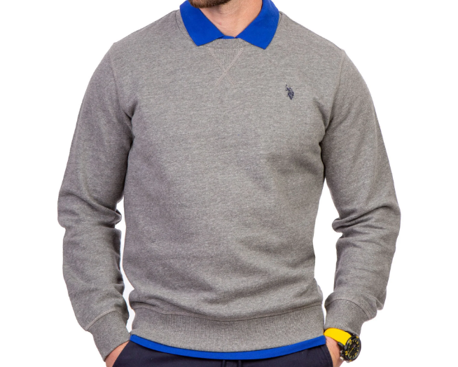 sweater polo shirt
