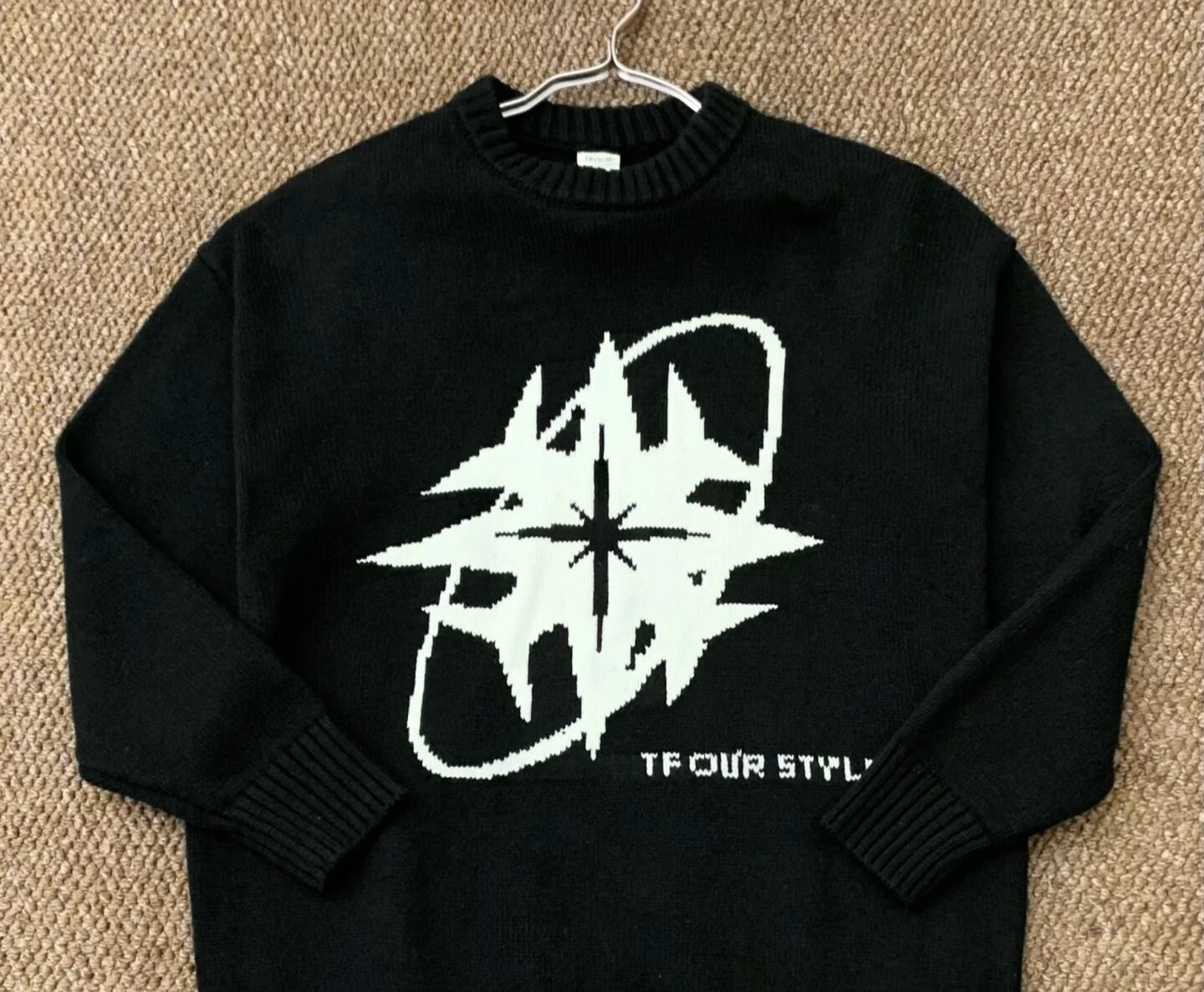 Printed sweater