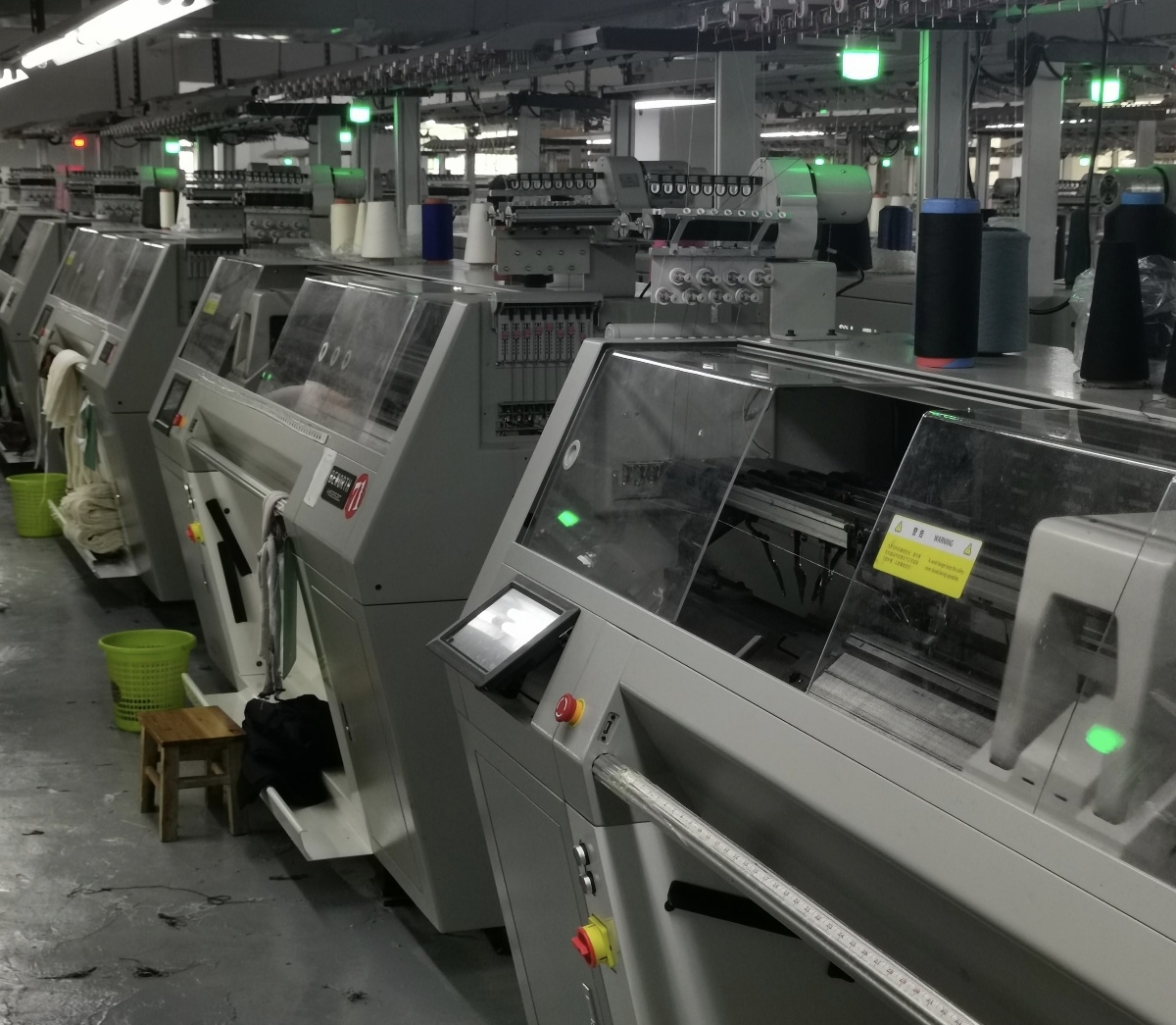 machine for manufacturing sweater